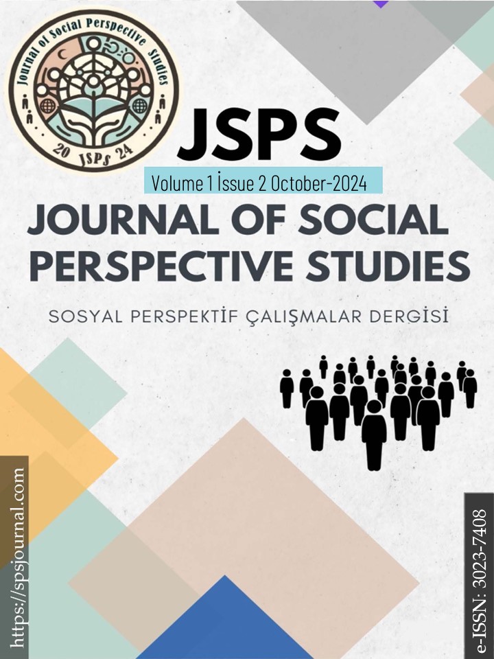 					View Vol. 1 No. 2 (2024): İn Press -----Journal of Social Perspective Studies 
				